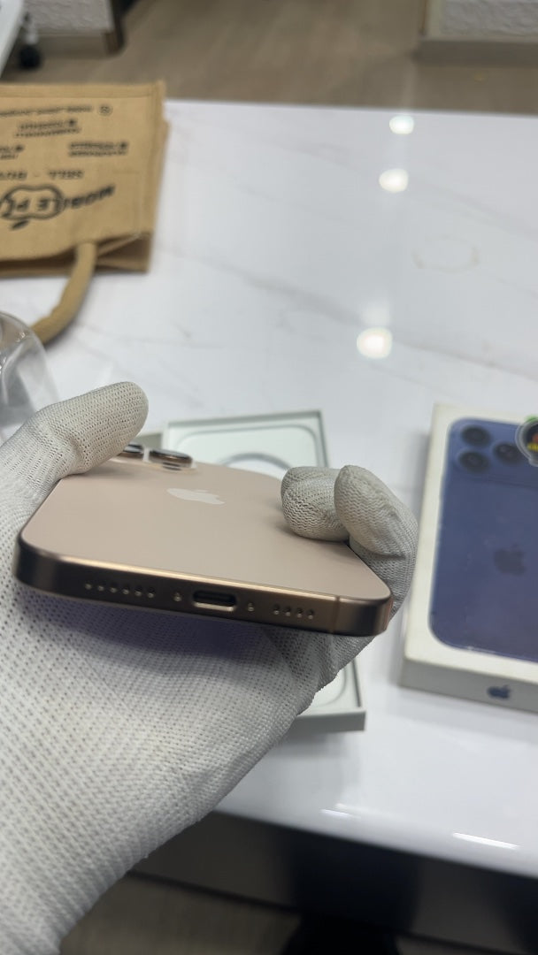 iPhone 16 Pro Max (Desert Titanium, Pre-loved)
