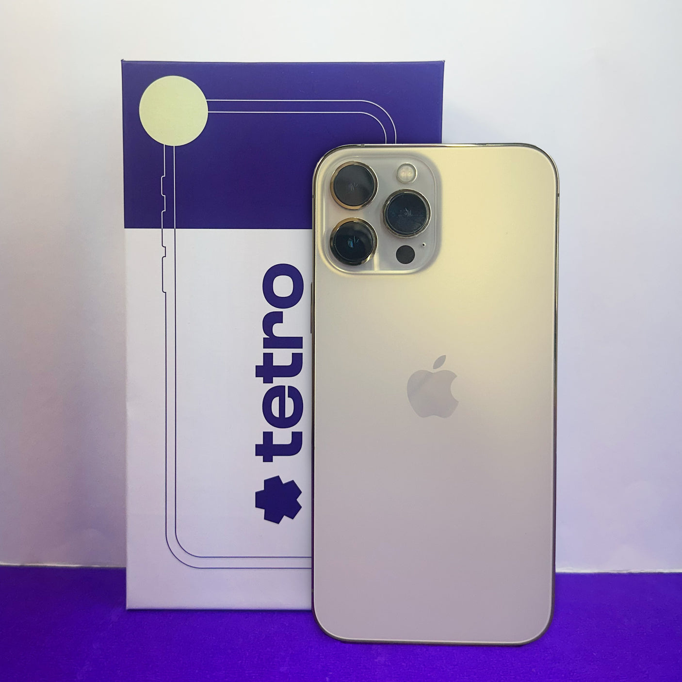 iPhone 13 Pro Max (Gold, 128 GB, Pre-loved).