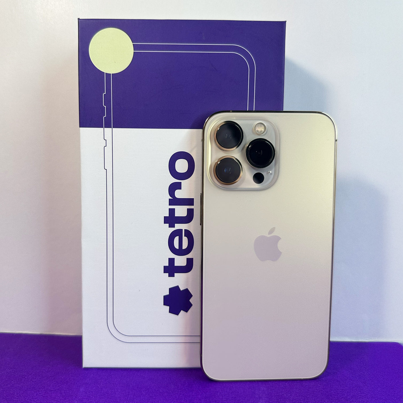 iPhone 13 Pro (Gold, 128 GB, Pre-loved).