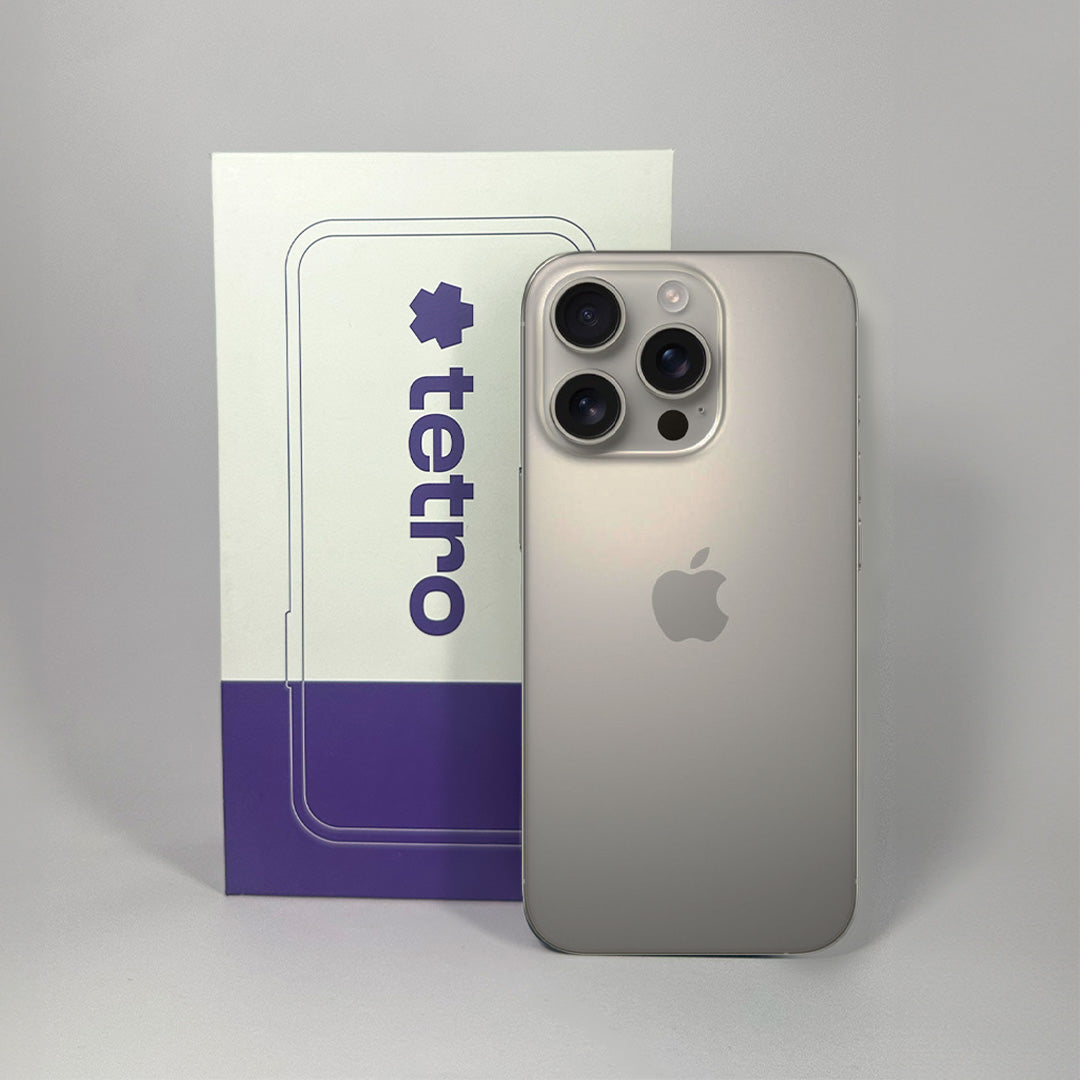 iPhone 15 Pro Max (Natural Titanium, Pre-loved)