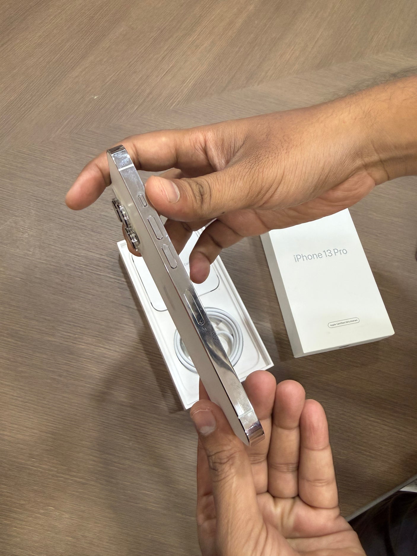 iPhone 13 Pro (Silver, Apple certified Refurb)