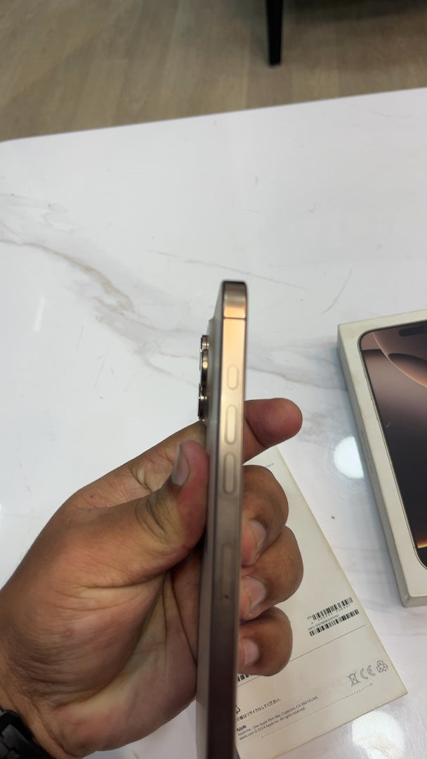 iPhone 16 Pro Max (Desert Titanium, Pre-loved)