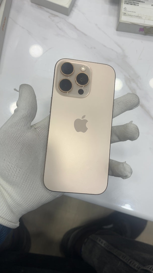 iPhone 16 Pro (Desert Titanium, Pre-loved)