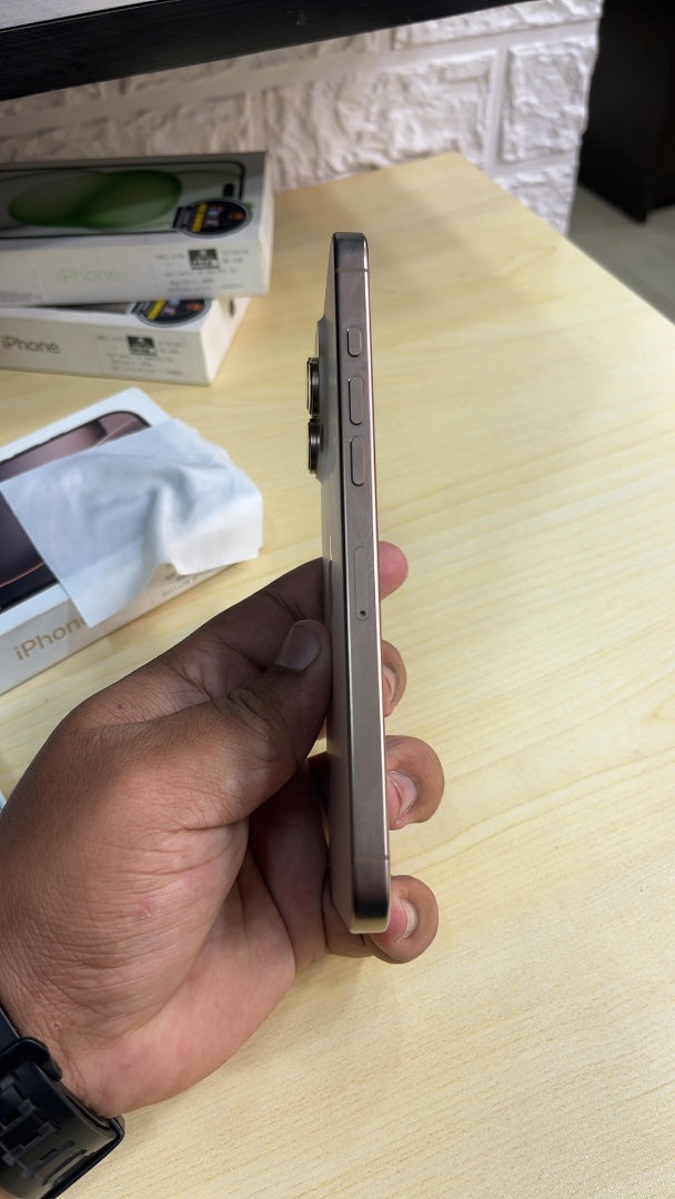 iPhone 16 Pro Max (Desert Titanium, Pre-loved)