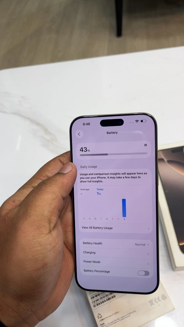 iPhone 16 Pro Max (Desert Titanium, Pre-loved)