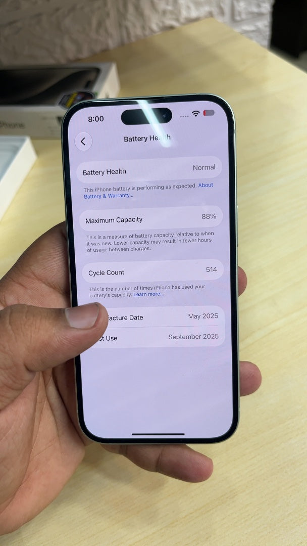 iPhone 15 (Green, Pre-loved)