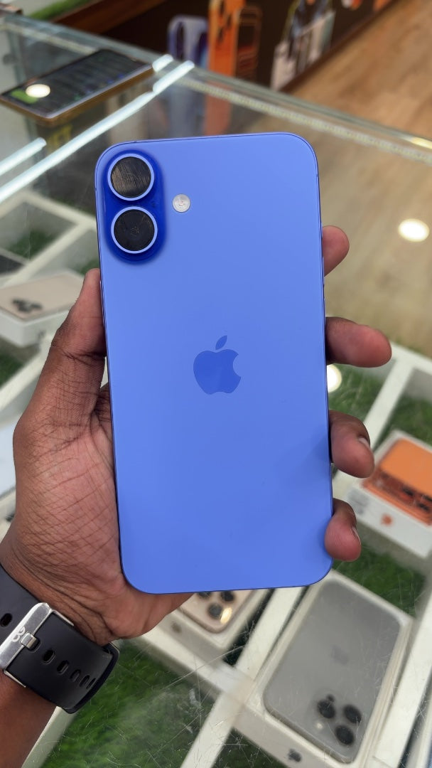 iPhone 16 Plus (Ultramarine, Pre-loved)