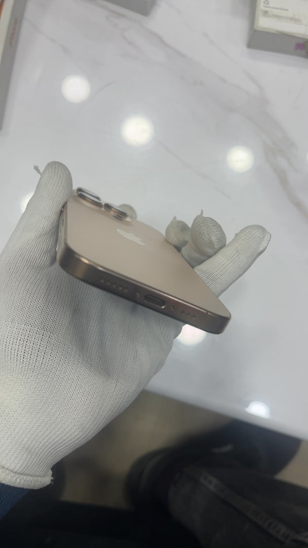 iPhone 16 Pro (Desert Titanium, Pre-loved)