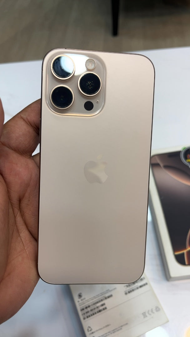 iPhone 16 Pro Max (Desert Titanium, Pre-loved)