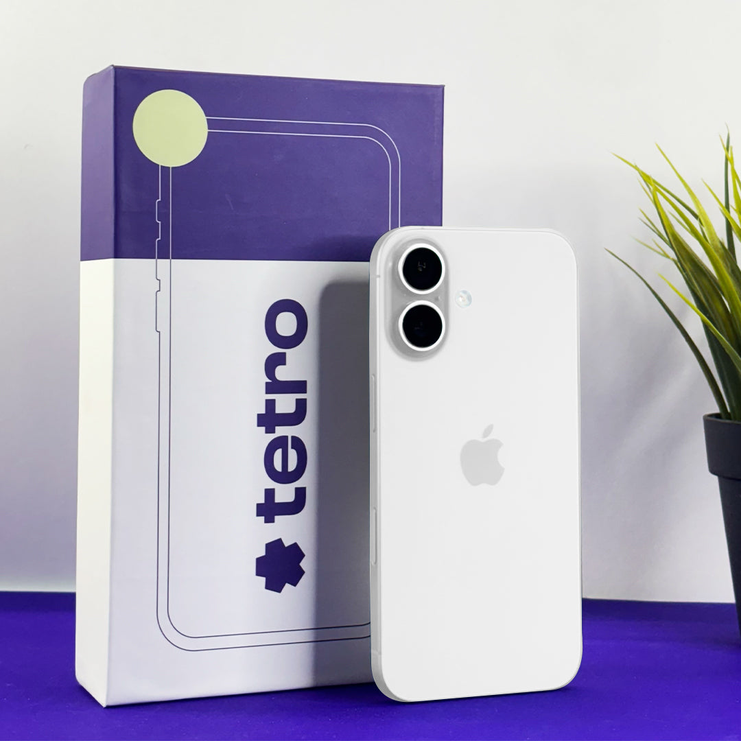 iPhone 16 (White, Pre-loved)