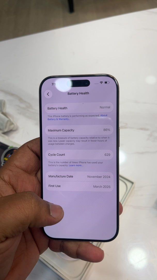 iPhone 16 Pro (Desert Titanium, Pre-loved)