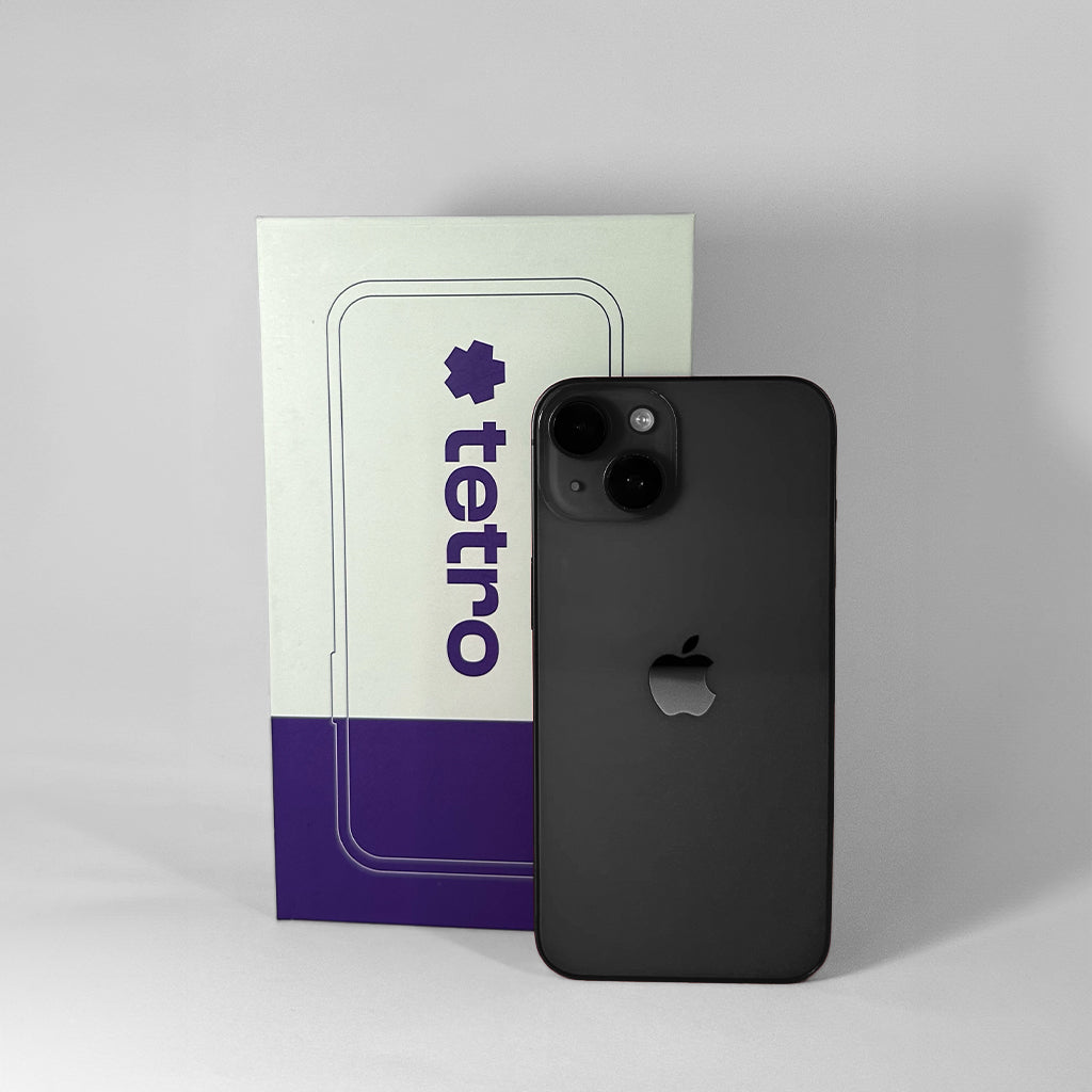 iPhone 14 (Midnight, Pre-loved) with Warranty – Tetro