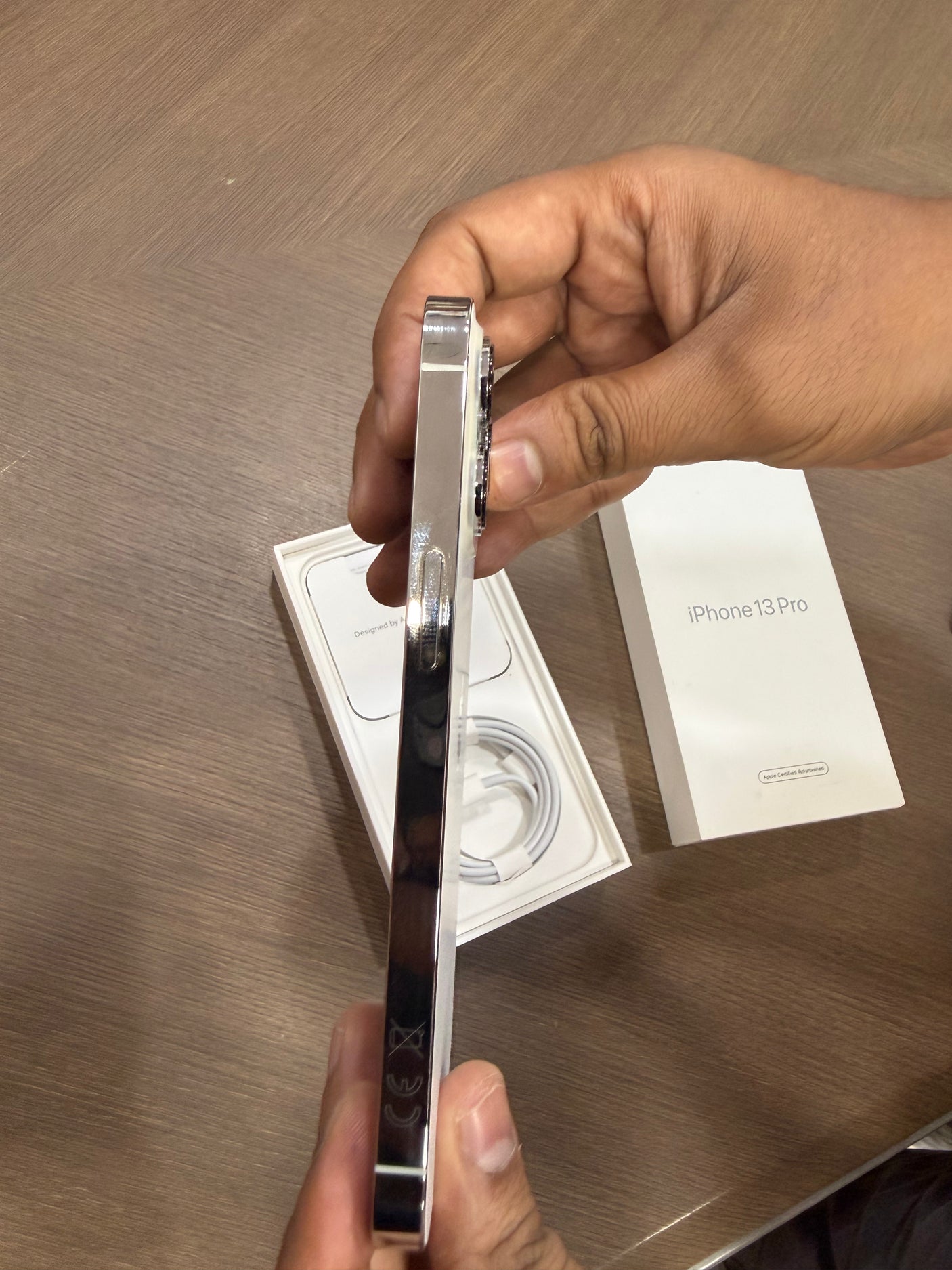 iPhone 13 Pro (Silver, Apple certified Refurb)