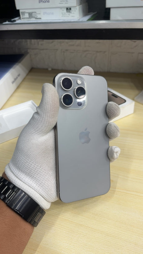 iPhone 15 Pro Max (Natural Titanium, Pre-loved)