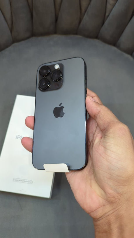 iPhone 14 Pro (Space Black, Pre-loved)