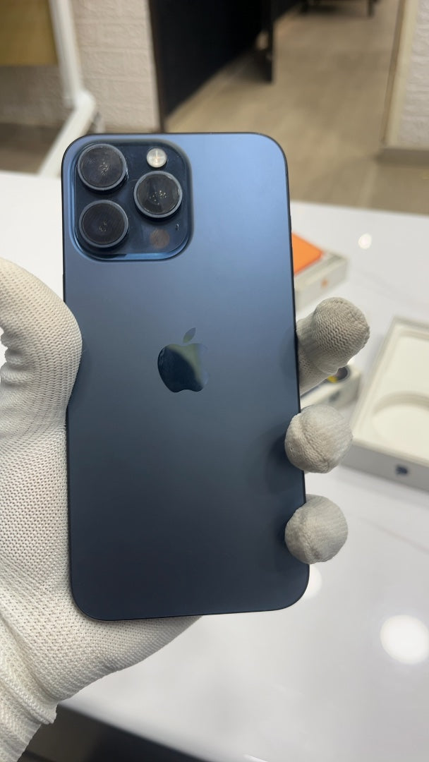 iPhone 15 Pro Max (Blue Titanium, Pre-loved)