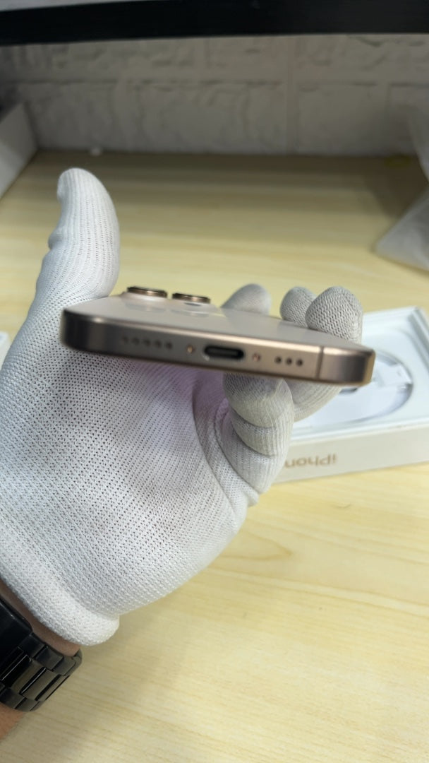 iPhone 16 Pro (Desert Titanium, Pre-loved)
