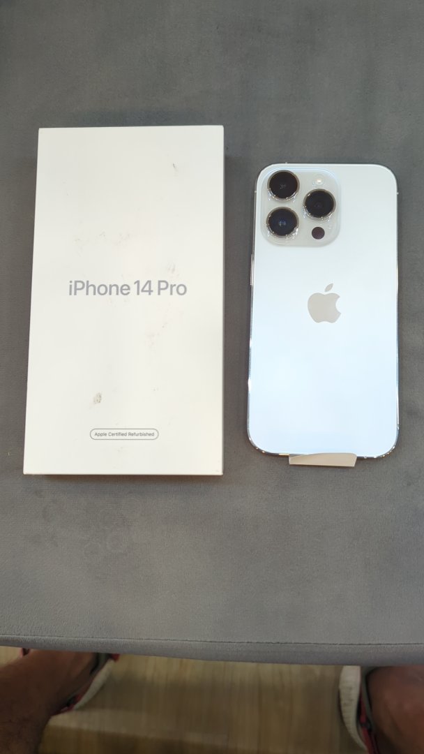 iPhone 14 Pro (Silver, Pre-loved)