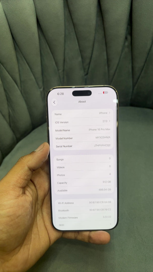 iPhone 16 Pro Max (Desert Titanium, Pre-loved)
