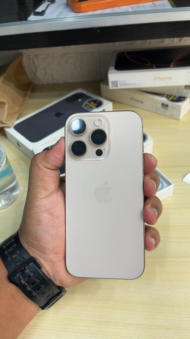 iPhone 16 Pro (Desert Titanium, Pre-loved)