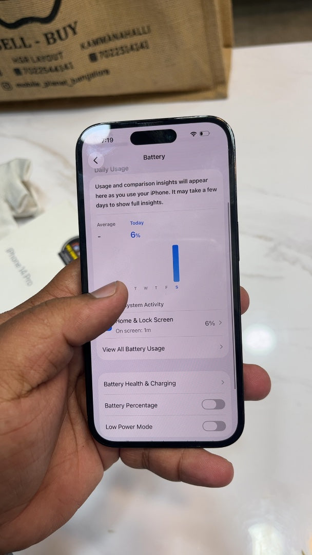 iPhone 14 Pro (Space Black, Pre-loved)