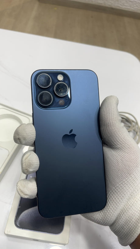 iPhone 15 Pro Max (Blue Titanium, Pre-loved)