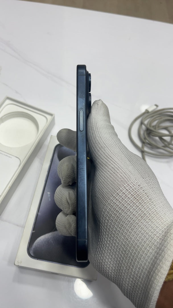 iPhone 15 Pro Max (Blue Titanium, Pre-loved)