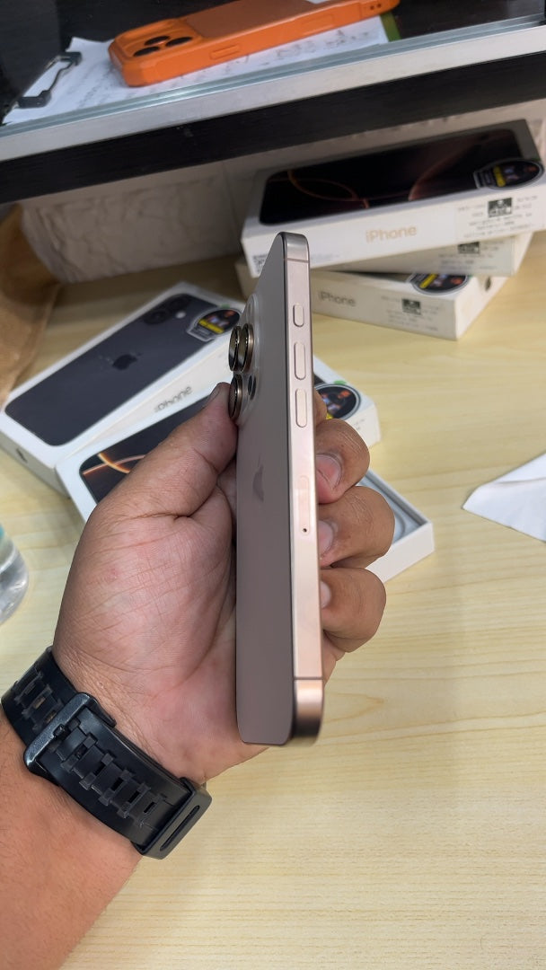 iPhone 16 Pro (Desert Titanium, Pre-loved)