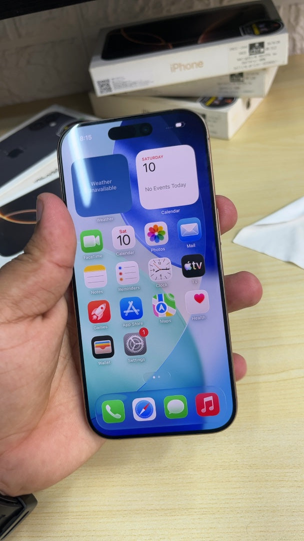 iPhone 16 Pro (Desert Titanium, Pre-loved)