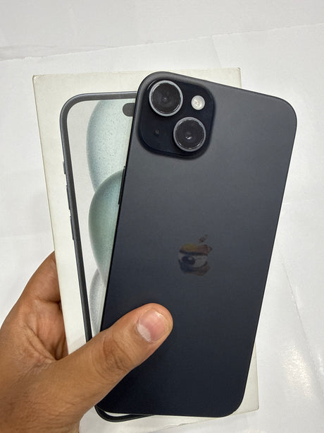 iPhone 15 Plus (Black, Pre-loved)