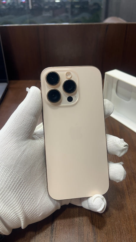 iPhone 16 Pro (Desert Titanium, Pre-loved)