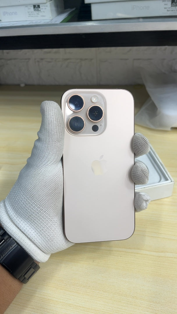 iPhone 16 Pro (Desert Titanium, Pre-loved)