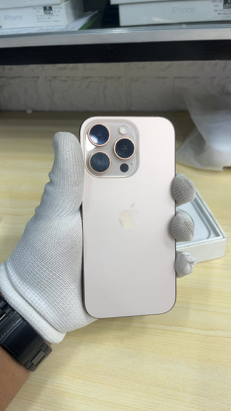iPhone 16 Pro (Desert Titanium, Pre-loved)