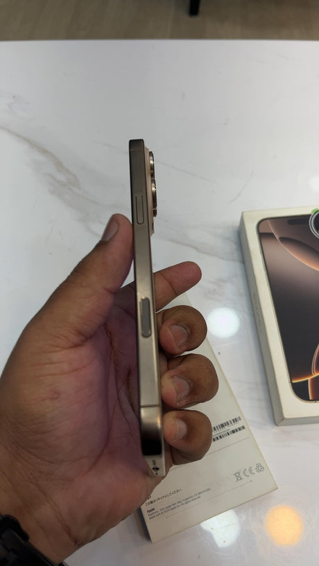 iPhone 16 Pro Max (Desert Titanium, Pre-loved)