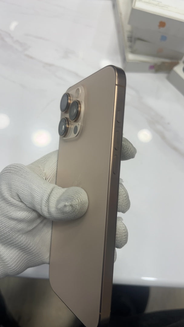 iPhone 16 Pro Max (Desert Titanium, Pre-loved)