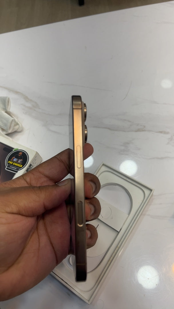 iPhone 16 Pro (Desert Titanium, Pre-loved)