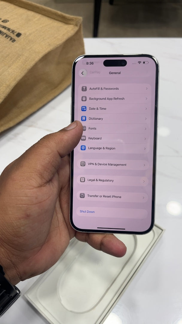 iPhone 16 Plus (White, Pre-loved)