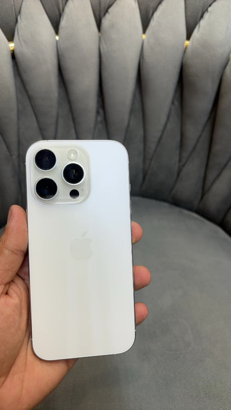 iPhone 16 Pro (White Titanium, Pre-loved)