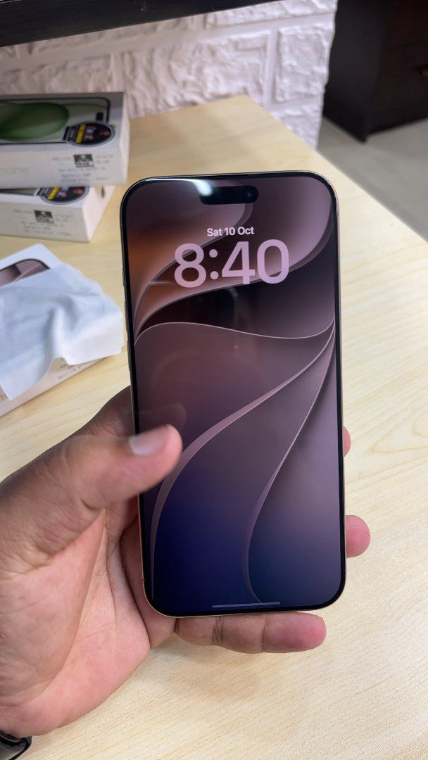 iPhone 16 Pro Max (Desert Titanium, Pre-loved)