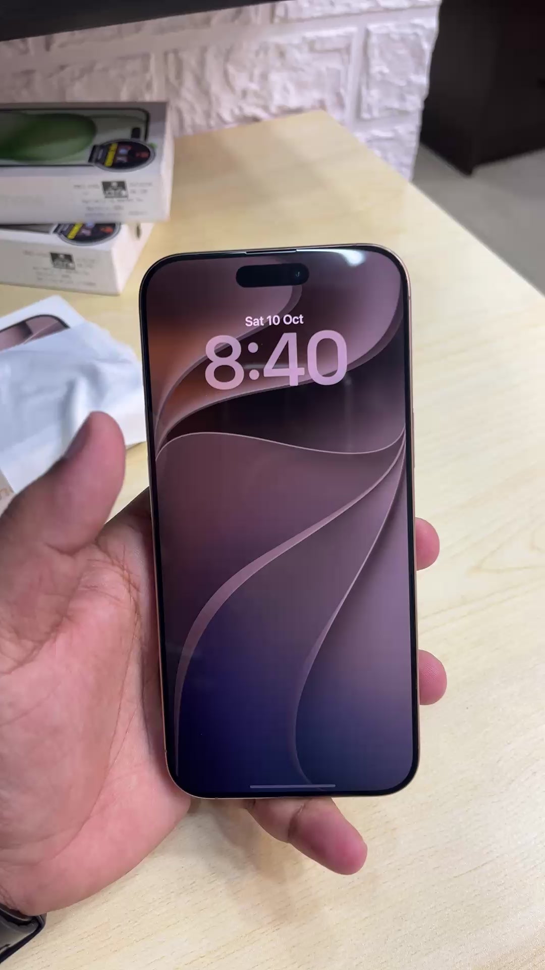iPhone 16 Pro Max (Desert Titanium, Pre-loved)