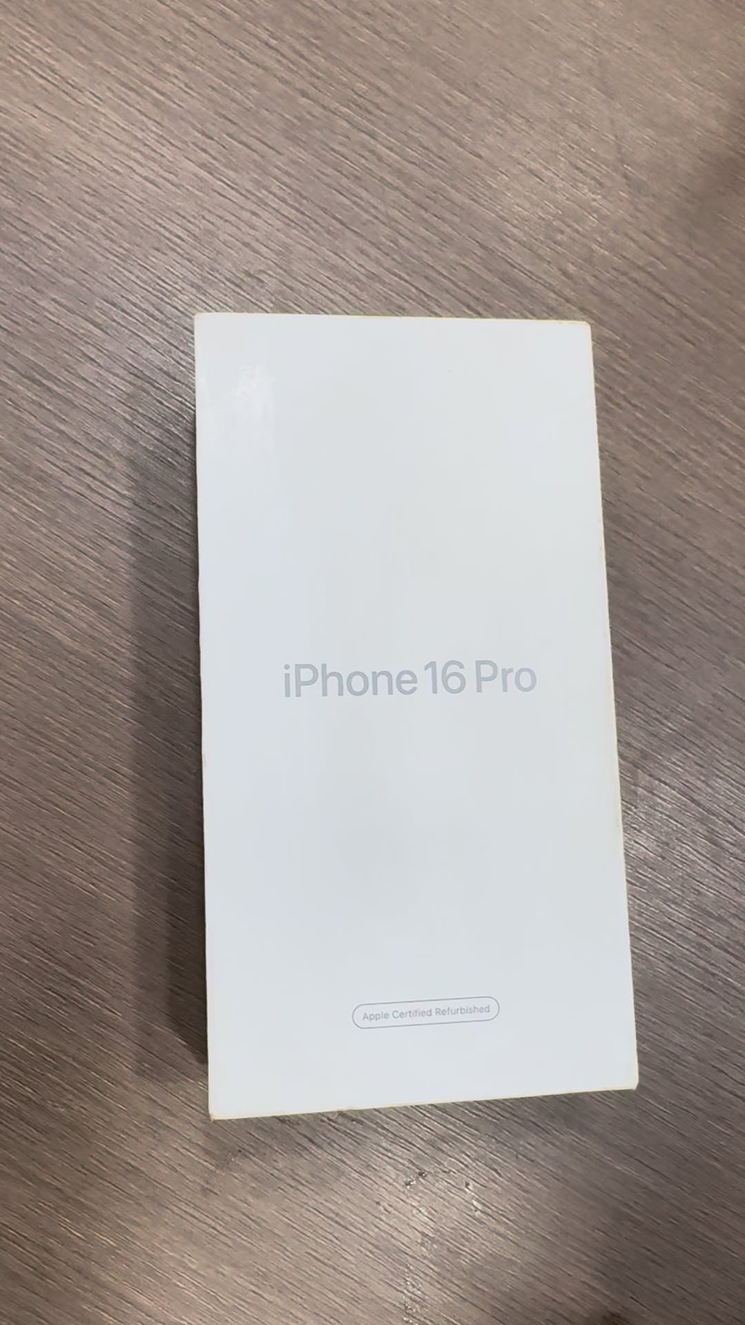 iPhone 16 Pro (White Titanium,  Apple Certified Refurb)