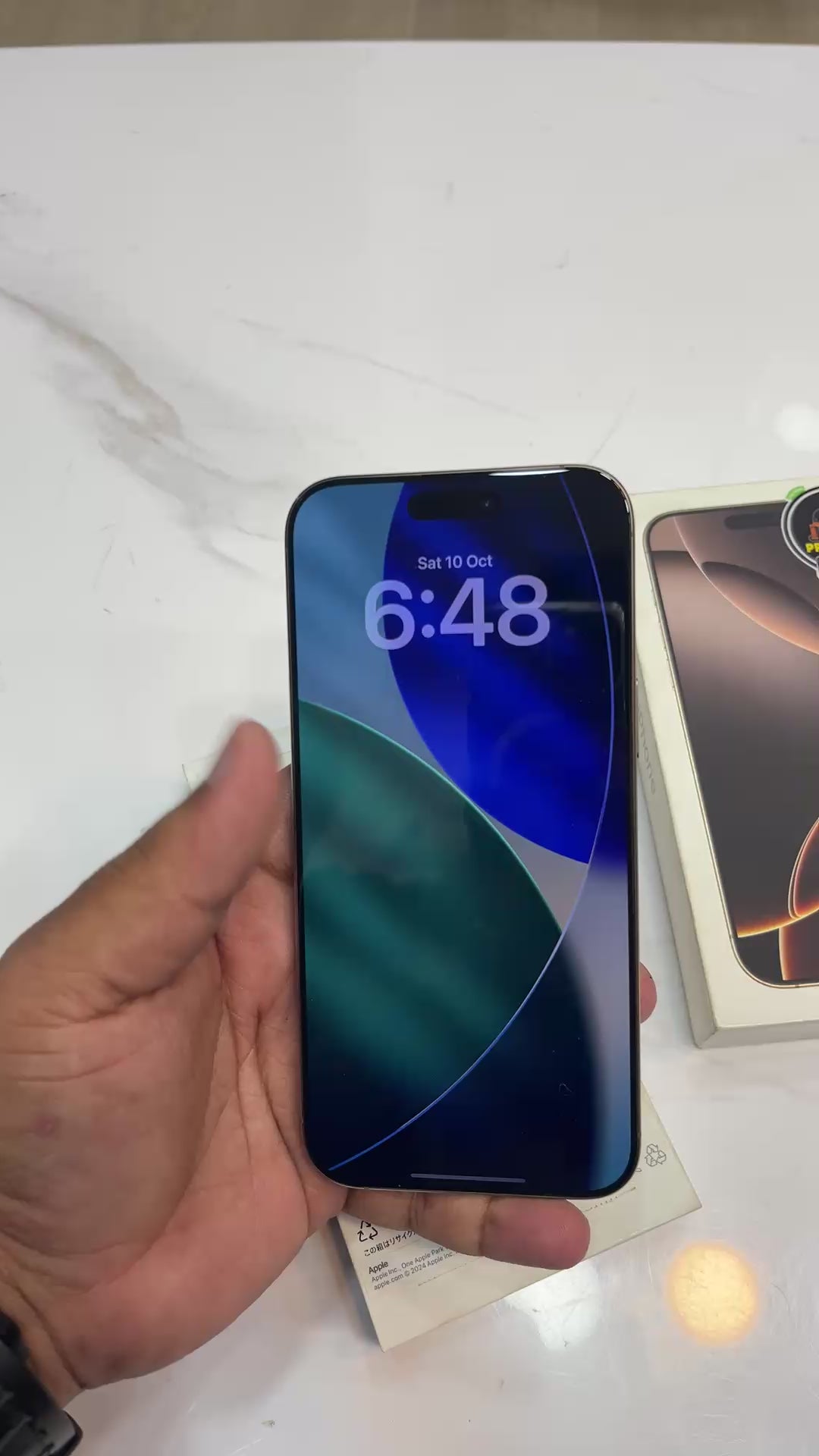iPhone 16 Pro Max (Desert Titanium, Pre-loved)