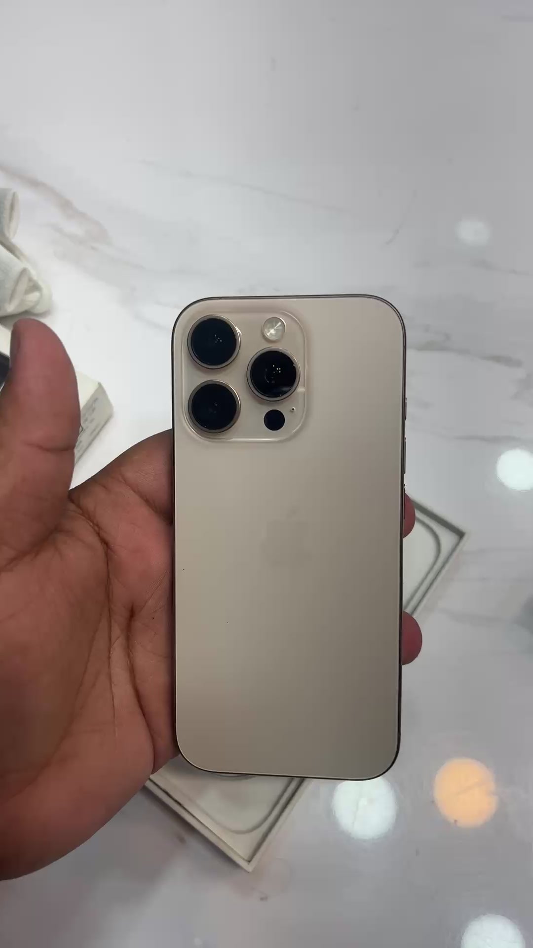 iPhone 16 Pro (Desert Titanium, Pre-loved)